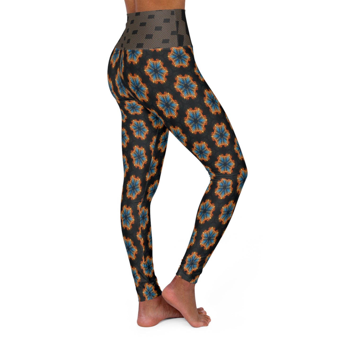 Solar Flare Yoga Leggings