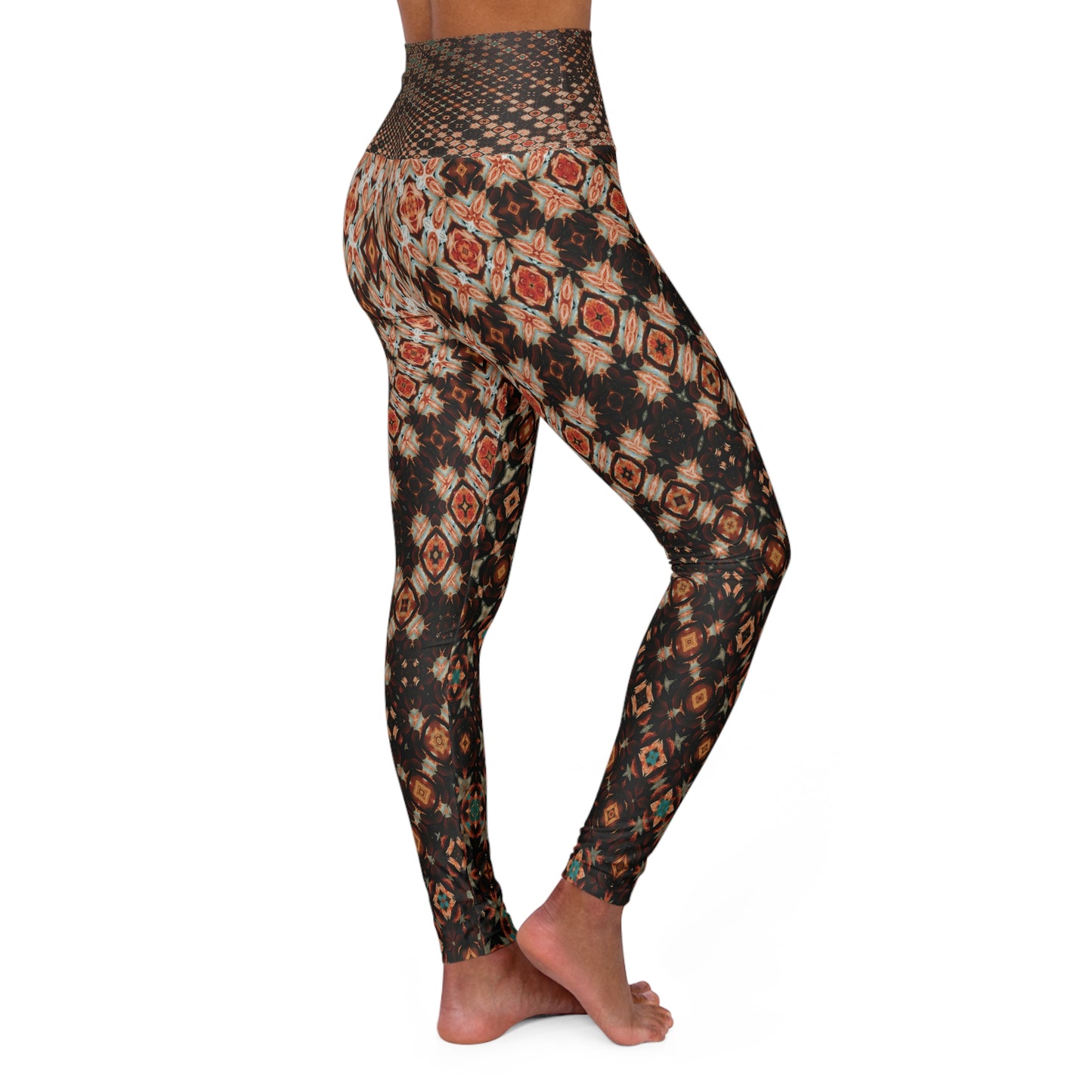 The Tribal Tempo Yoga Leggings