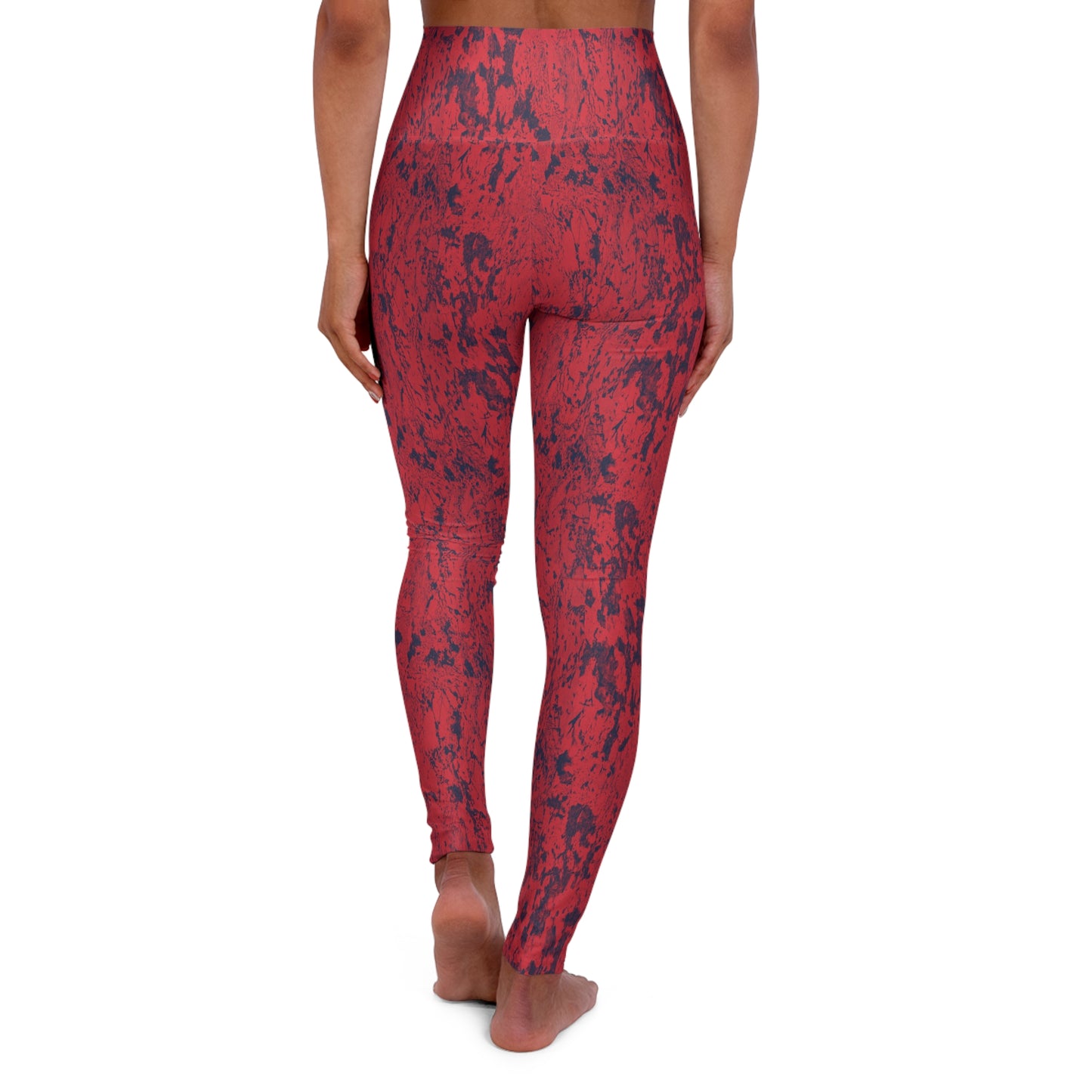 Cherry Blues Yoga Leggings