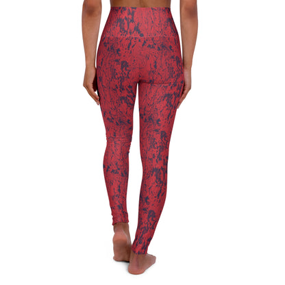 Cherry Blues Yoga Leggings