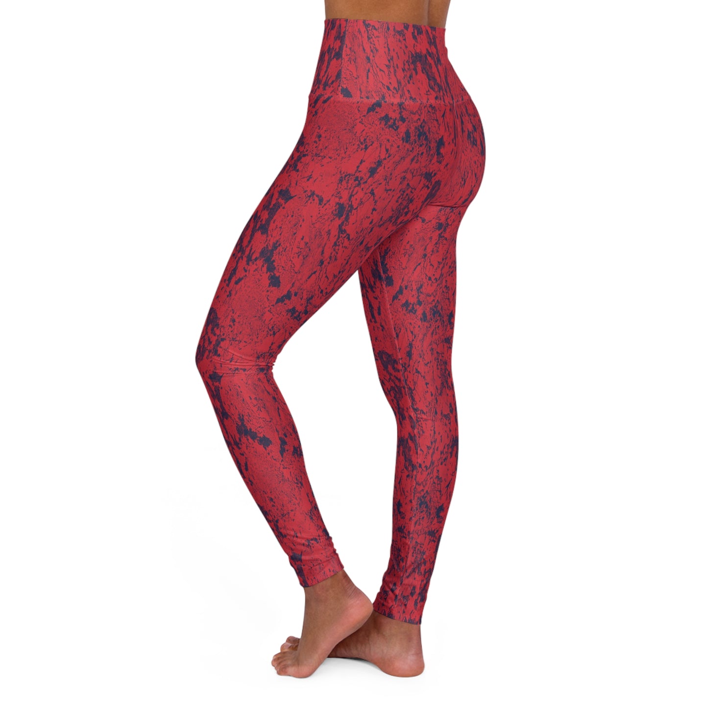Cherry Blues Yoga Leggings