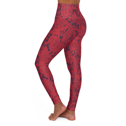 Cherry Blues Yoga Leggings