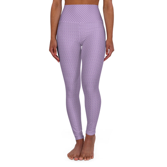 Violet Clouds Yoga leggings