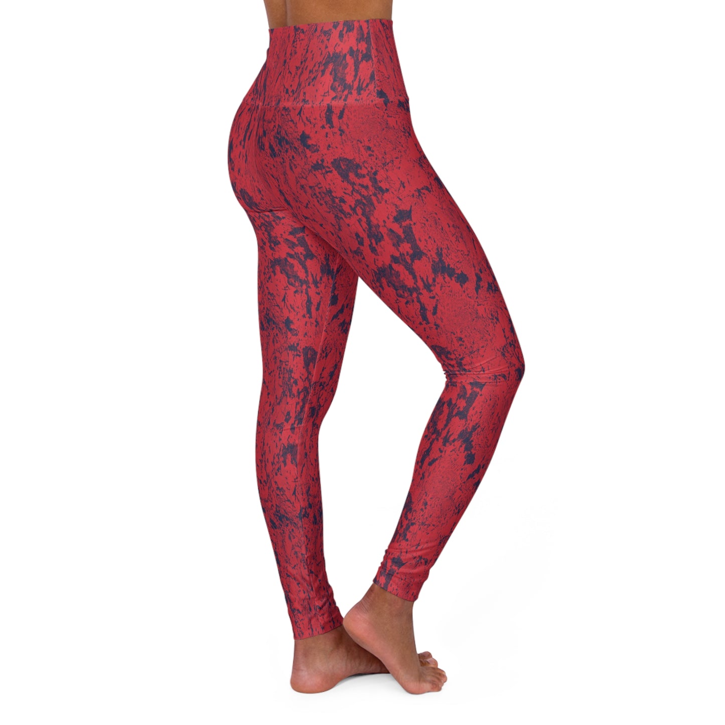 Cherry Blues Yoga Leggings