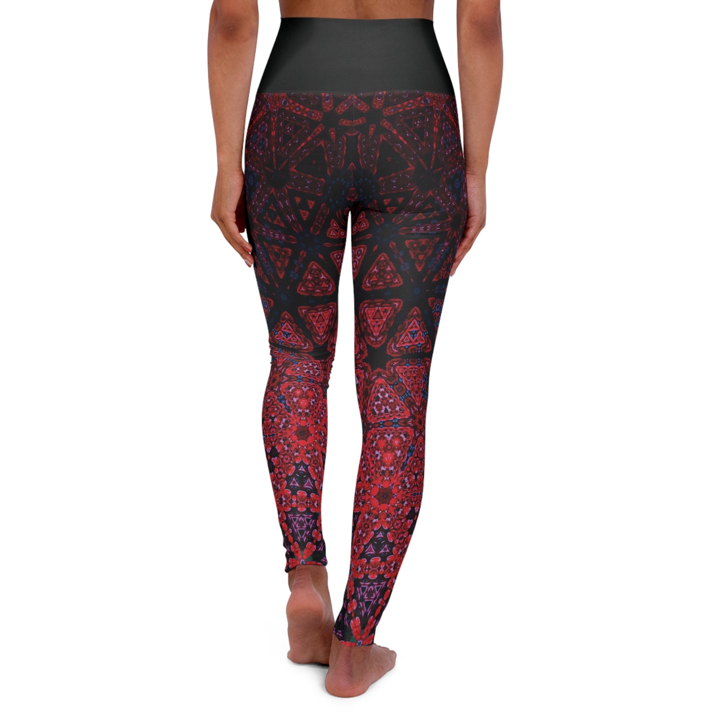 Rooted Red Yoga Leggings