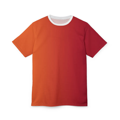 The orange cherry shade Tee