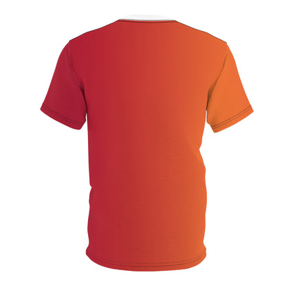 The orange cherry shade Tee