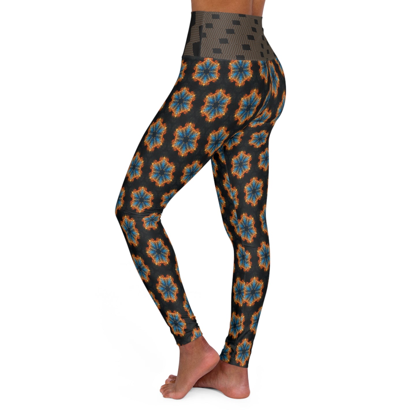 Solar Flare Yoga Leggings