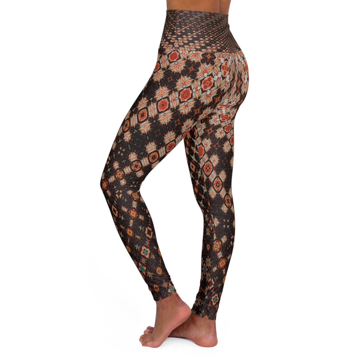 The Tribal Tempo Yoga Leggings