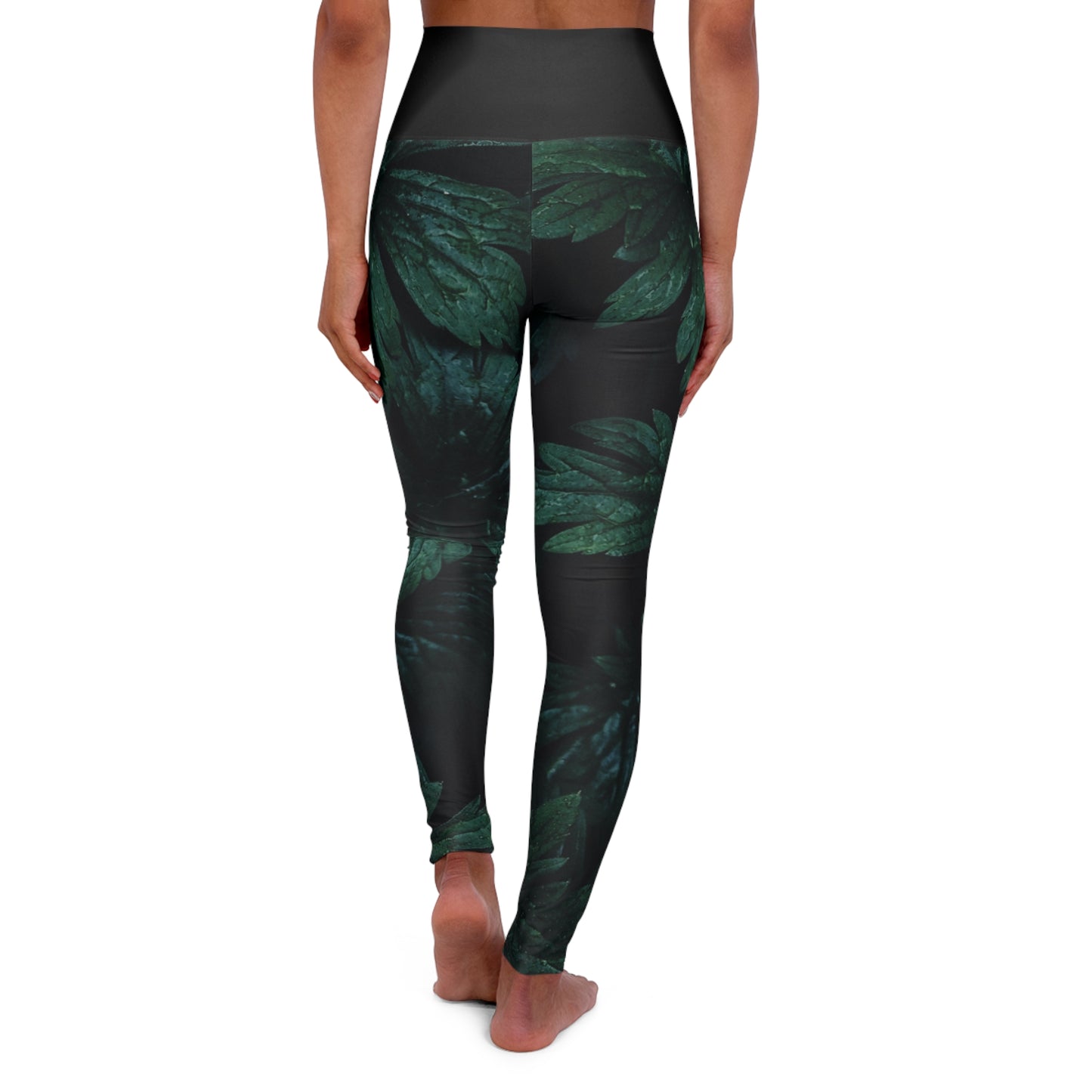 Jungle Shadow Yoga Leggings