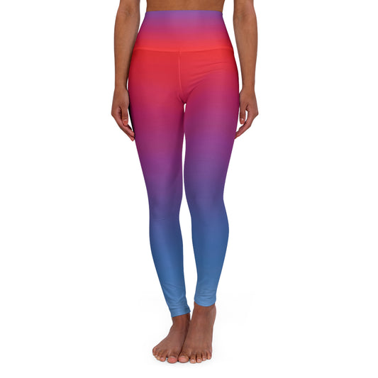 The Synth's Kiss Yoga Leggings