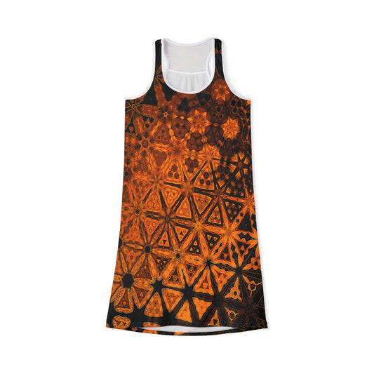 Golden horn Racerback Dress