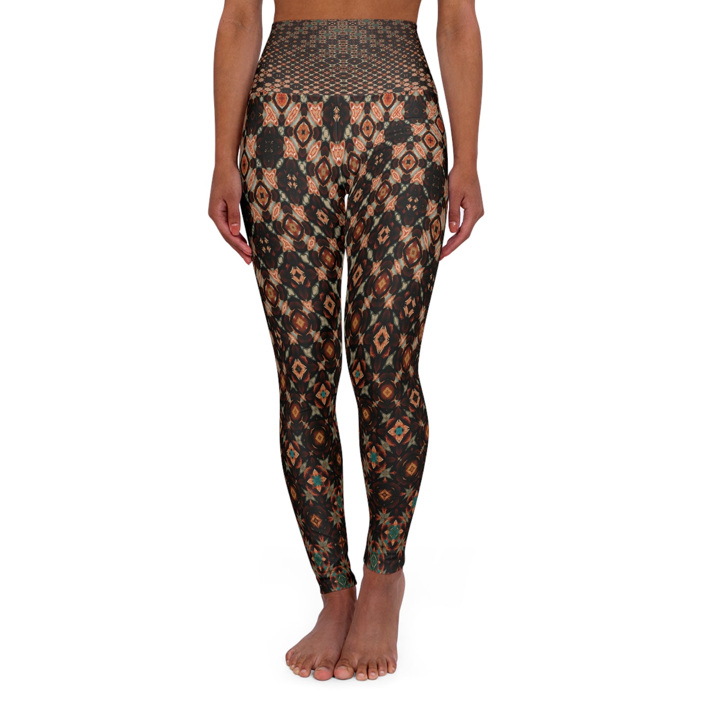 The Tribal Tempo Yoga Leggings