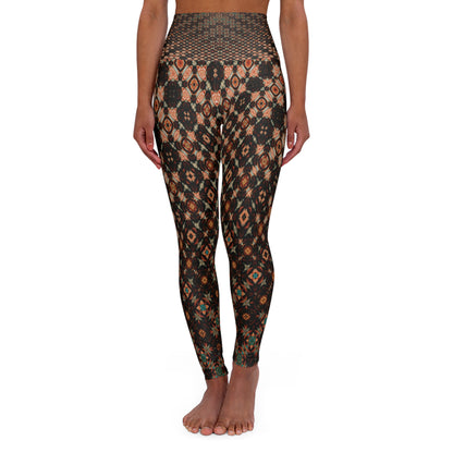 The Tribal Tempo Yoga Leggings