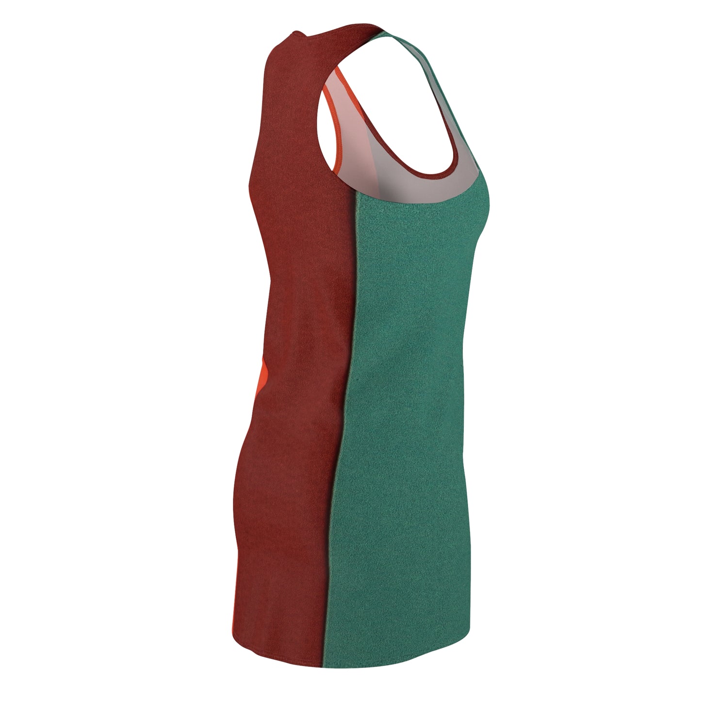 Women's Cut & Sew Racerback Green set rise - My Store