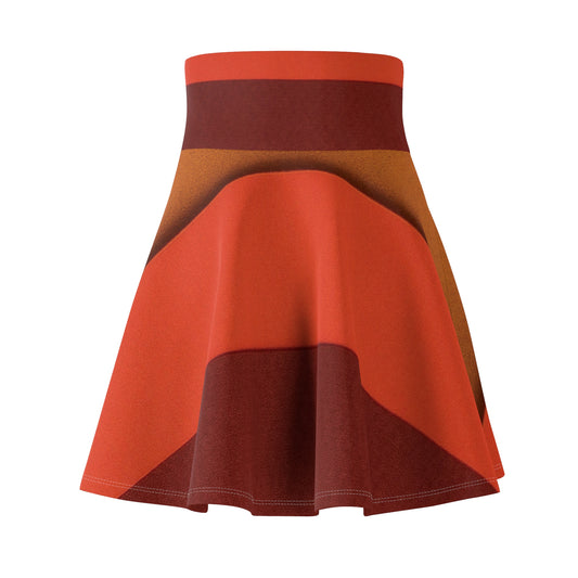 Mid-Waist set shades skater skirt - My Store