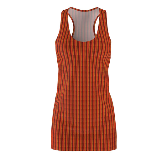 Women's Cut & Sew Racerback orange race - My Store