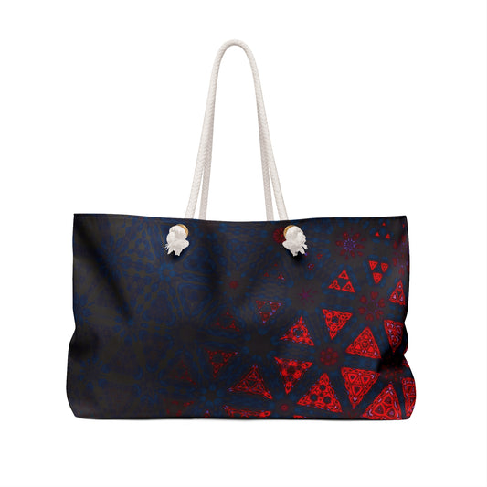 Weekender Travel Duffel Bag, Geometric Patterns, Florals - My Store