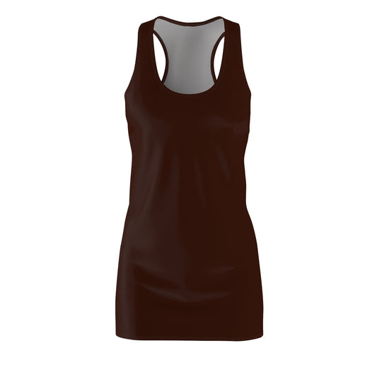 Women's Cut & Sew Racerback brown soil - My Store