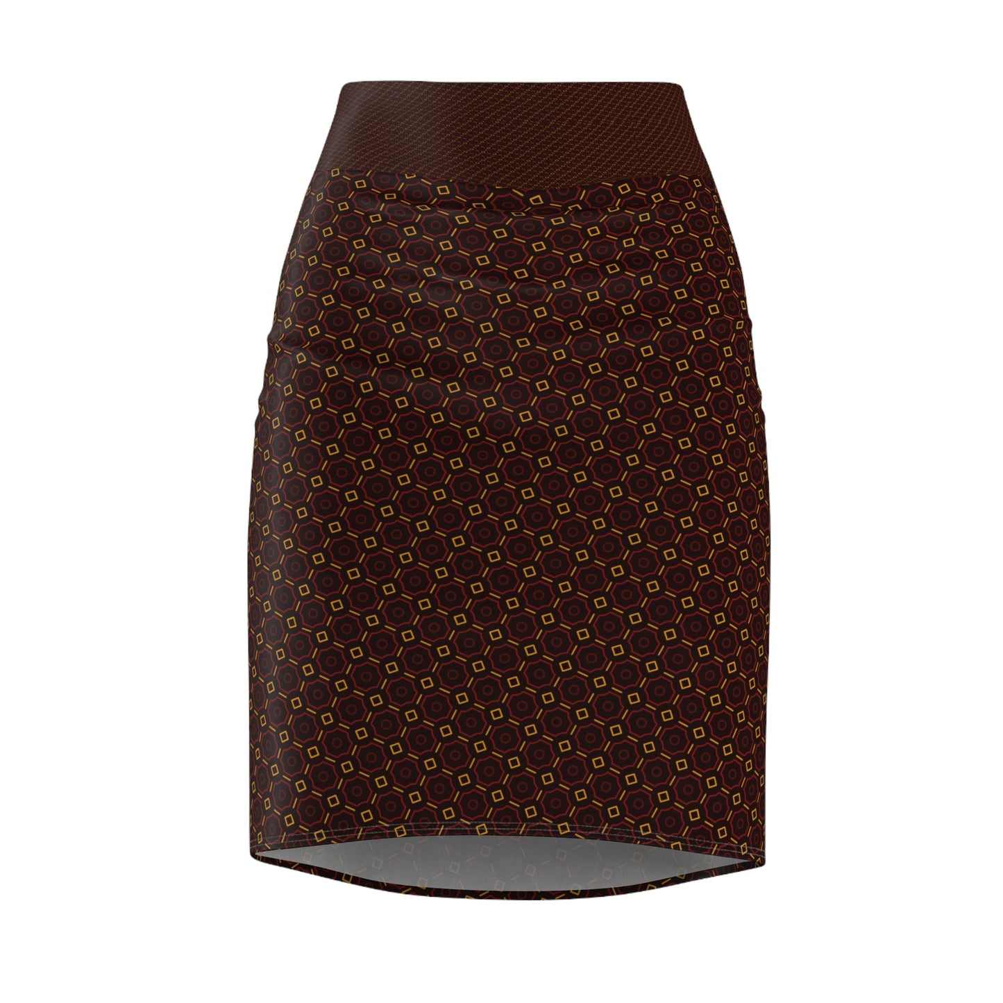 Brown cookies Pencil Skirt