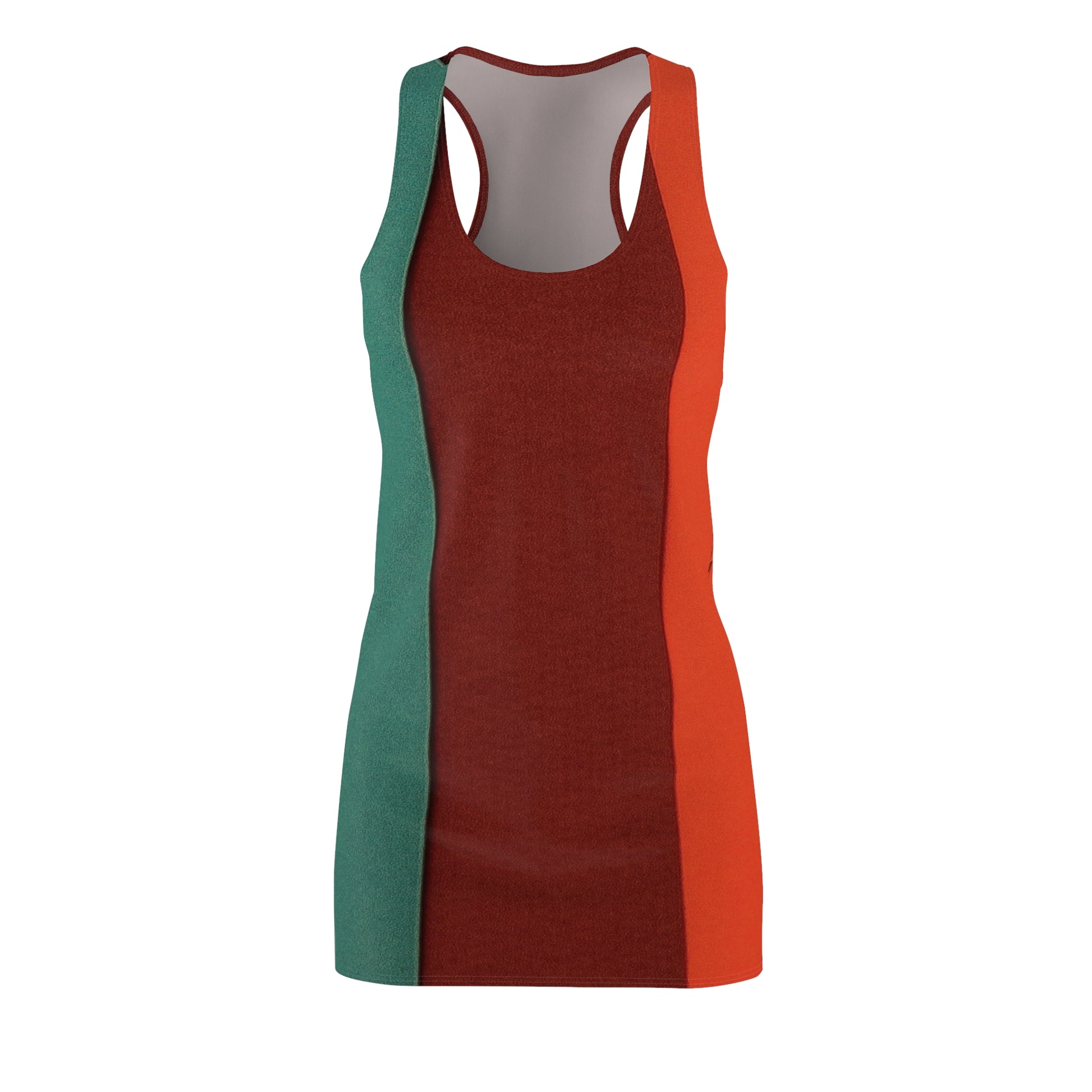 Women's Cut & Sew Racerback Green set rise - My Store