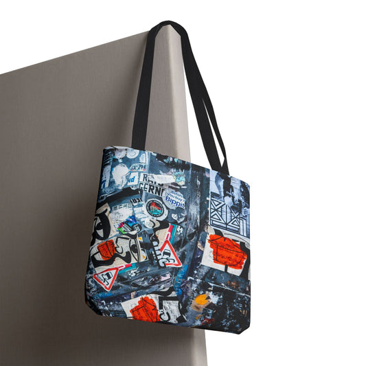 Graffiti Tote Bag 100% spun polyester - My Store