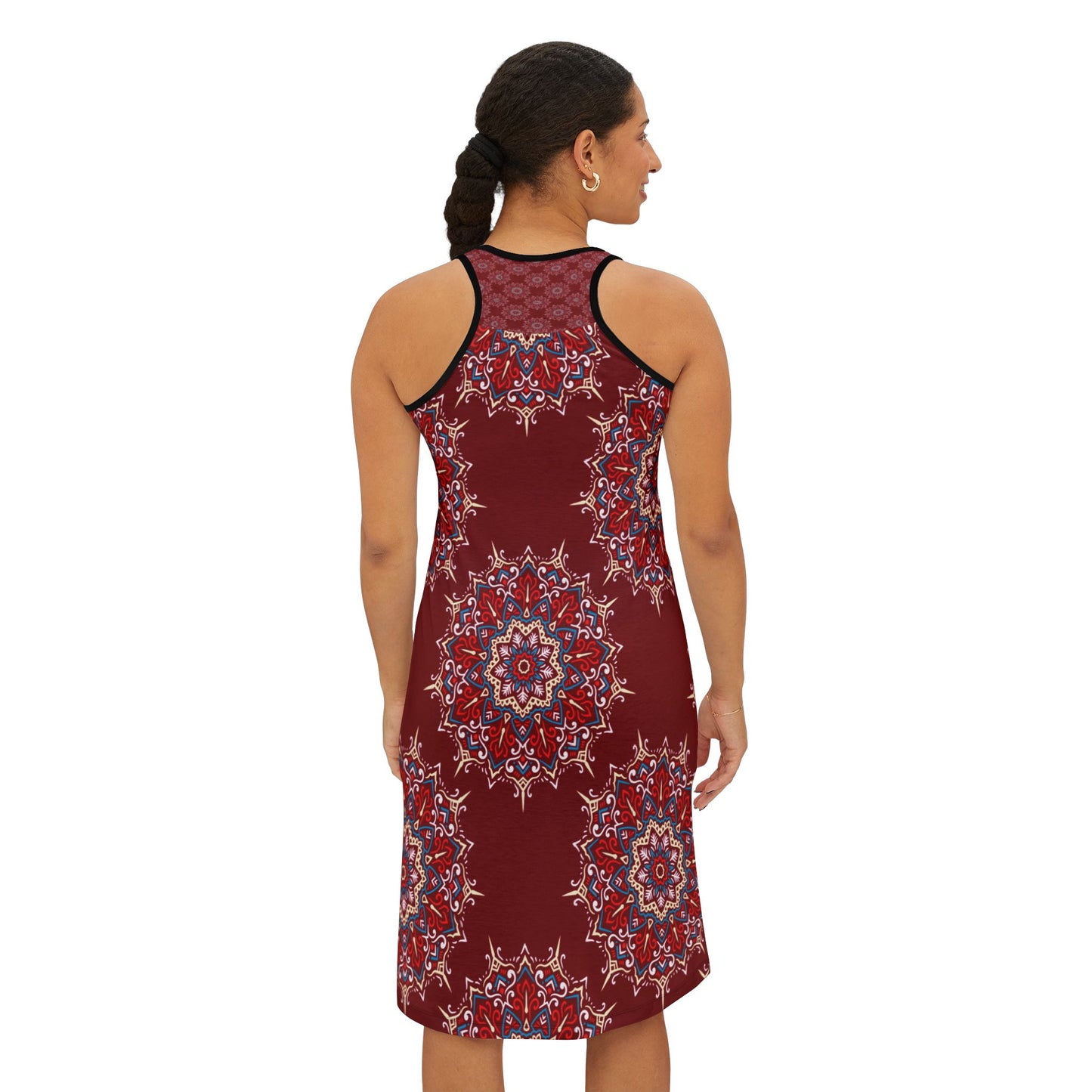 Women's Cut & Sew Racerback Red petal - My Store