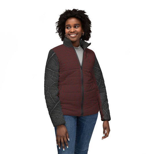 Women’s Puffer Jacket Cherry smoke - My Store