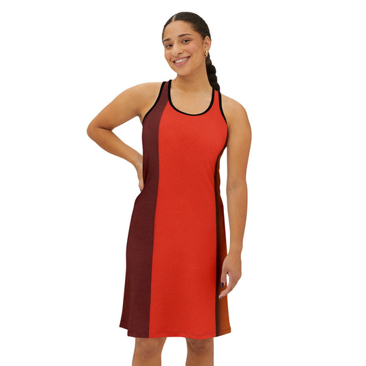 Women's Cut & Sew Racerback set orange - My Store