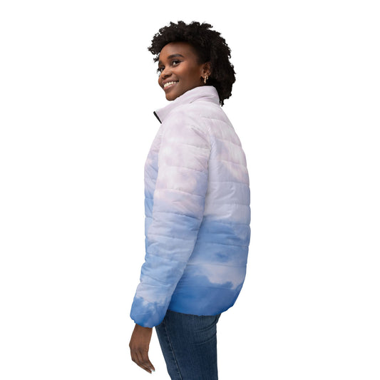 Women’s Puffer Jacket (AOP) Storm Puffer - My Store