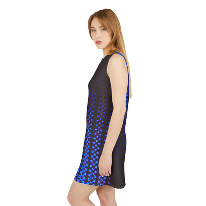 A-line Sleeveless Dress: Starlight Symphony - My Store