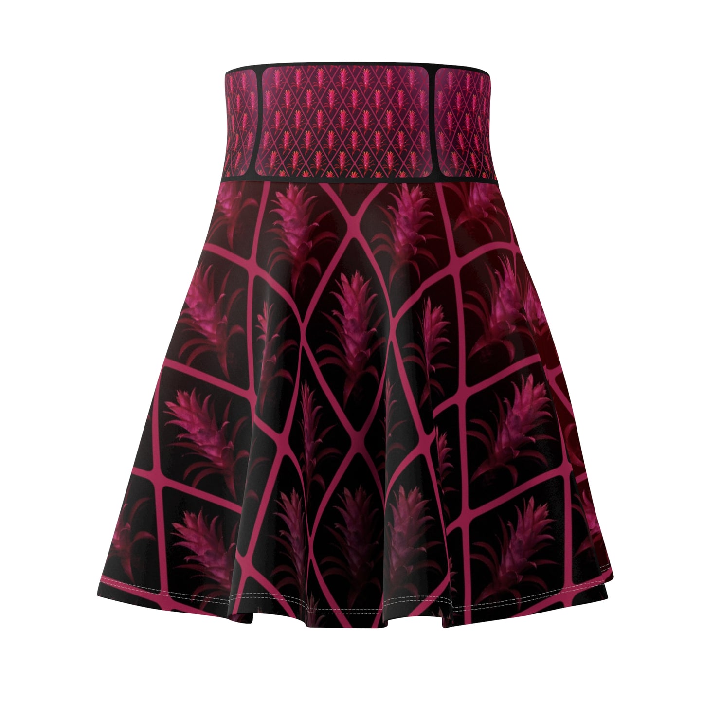 Tropical Twilight Skater Skirt