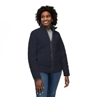 Women’s Blue studded stars Puffer - My Store